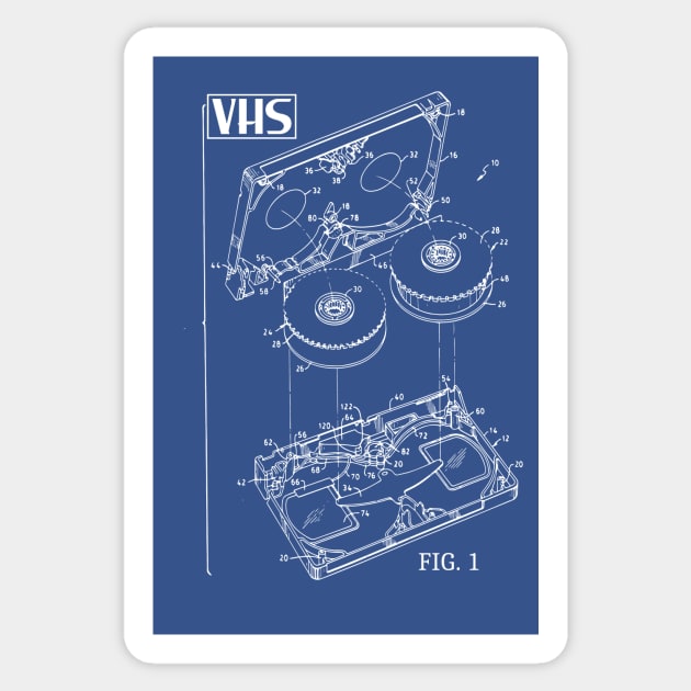 VHS Fig. 1 Sticker by MondoDellamorto